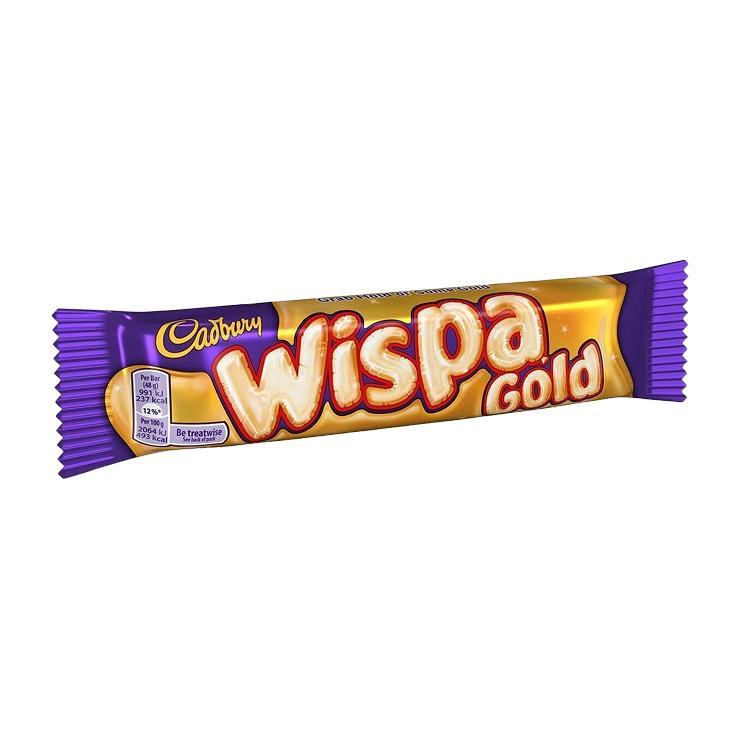 Батончик шоколадный Wispa Gold cadbury 48 гр., флоу-пак