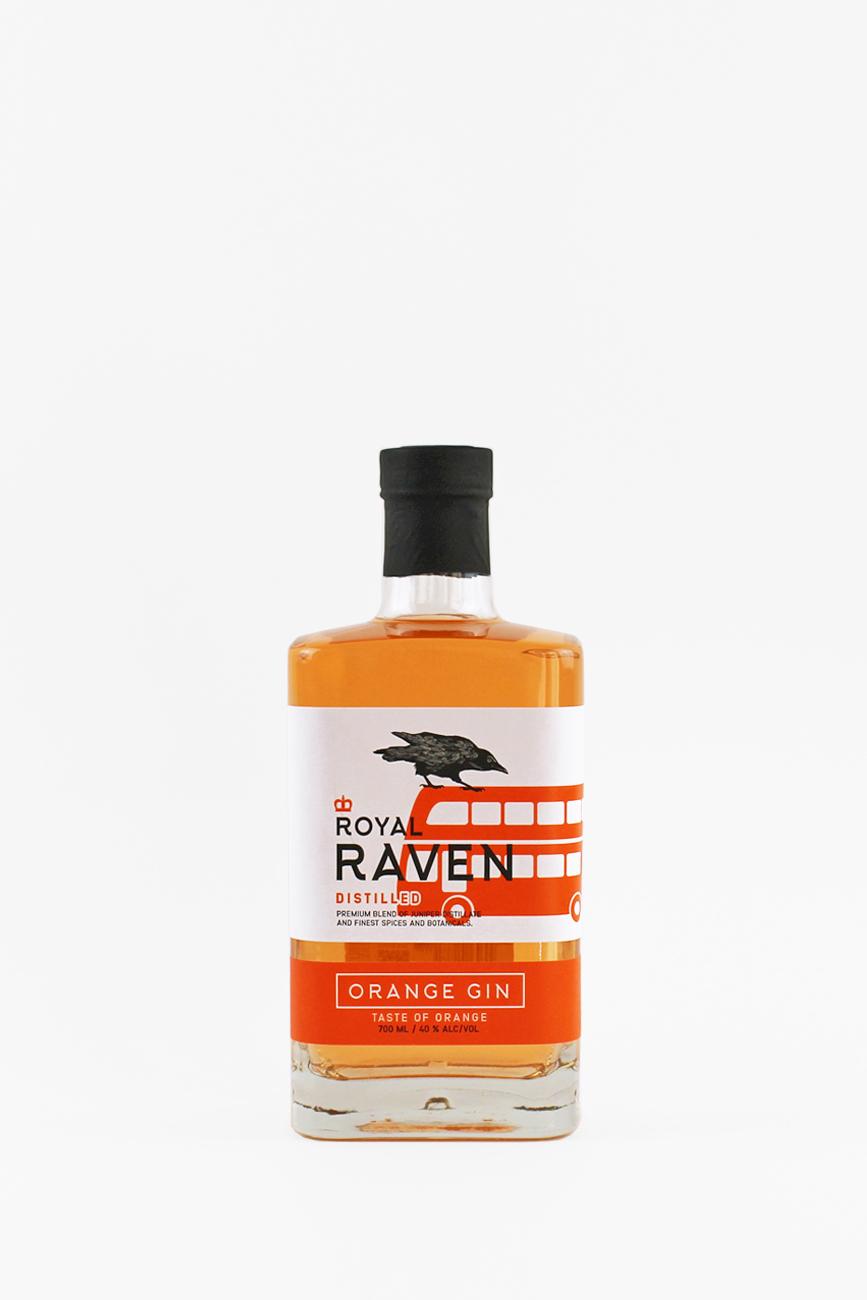 Джин Royal Raven Orange 40% 700 мл., стекло