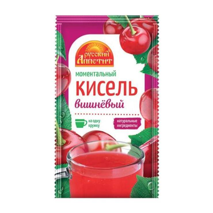 Кисель Русский аппетит вишневый 30 гр., саше