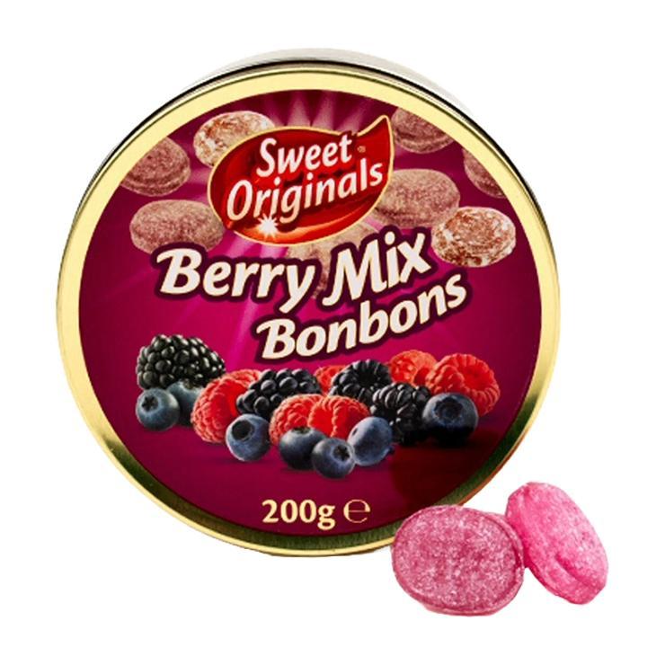 Леденцы Sweet Originals ягоды 200 гр., ж/б