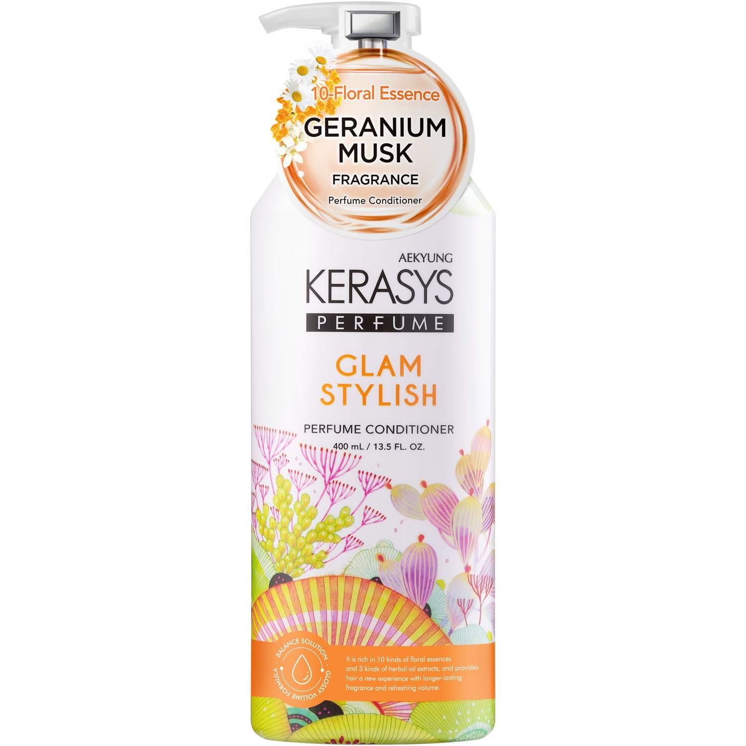 Кондиционер для волос KeraSys Parfum Гламур, 400 мл., флакон с дозатором