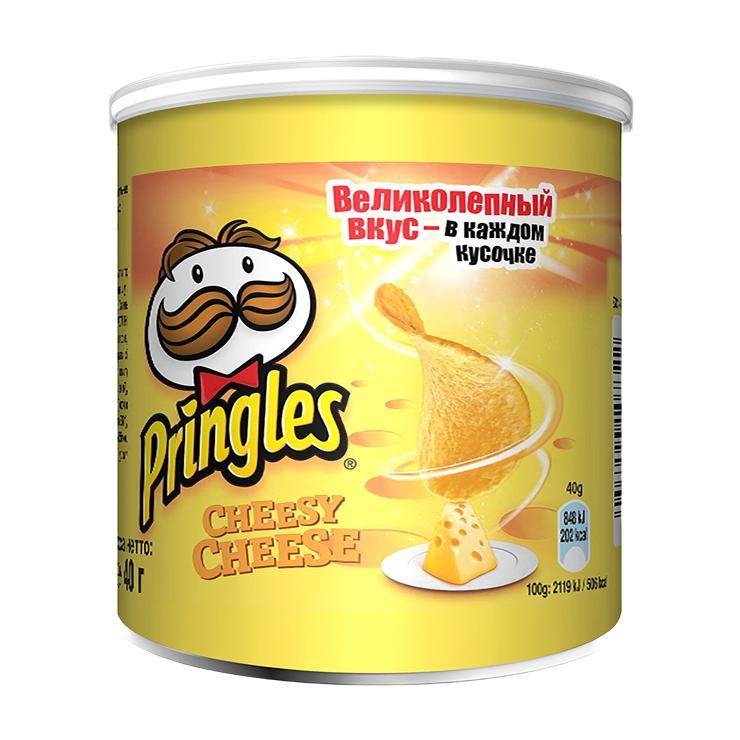 Чипсы Pringles сыр 40 гр., туба