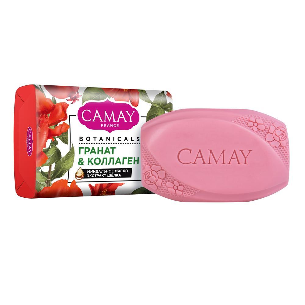 Мыло туалетное Camay Botanicals Цветы граната 85 гр., обертка