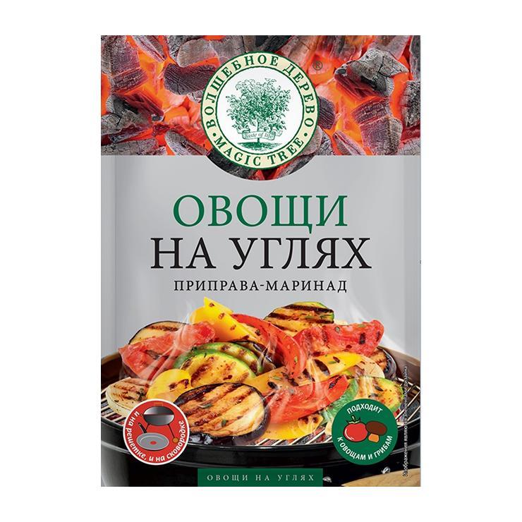 Приправа-маринад Волшебное Дерево Овощи на углях 30 гр., саше