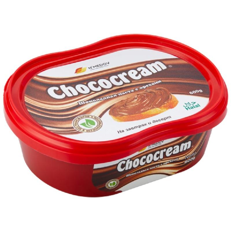 Паста Chococream шоколадная с арахисом 600 гр., ПЭТ