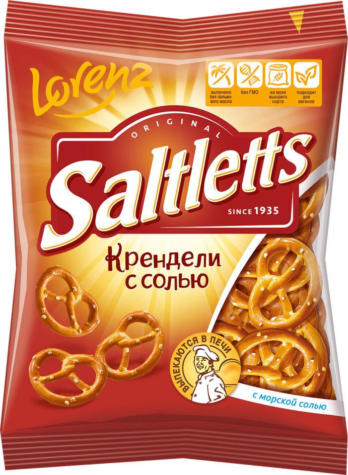 Крендели Lorenz Saltletts Классические с солью 60 гр., флоу-пак