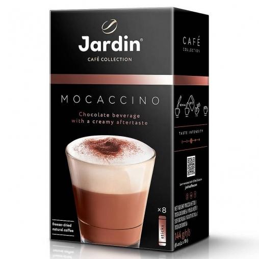 Кофе растворимый Jardin Mocaccino 8 стиков 144 гр., картон
