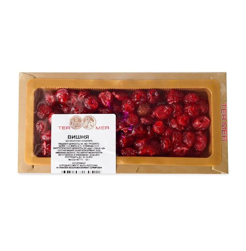 Вишня Termer сушеная без косточек 125 гр., картон