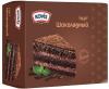 Торт Kovis бисквитный трехслойный шоколадный 240 гр., картон