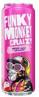 Напиток газированный Funky Monkey crazy личи питахайя 450 мл., ж/б