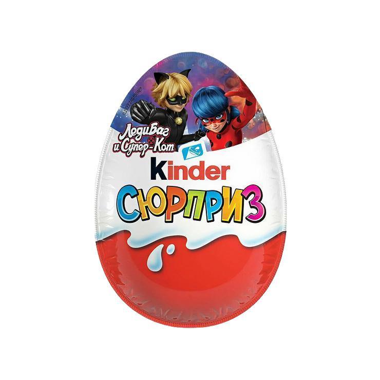Яйцо шоколадное Kinder Киндер Сюрприз Леди Баг 20 гр., обертка