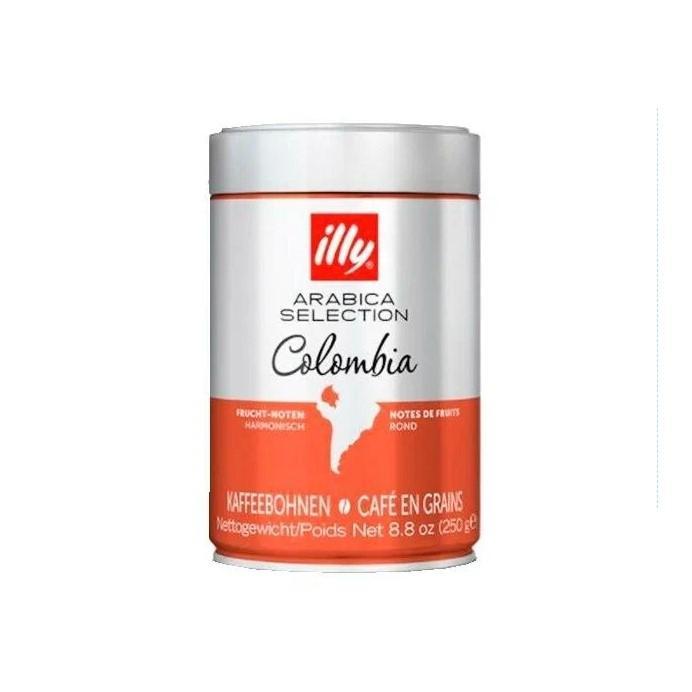 Кофе в зернах Illy colombia илли Колумбия, 250 гр., ж/б