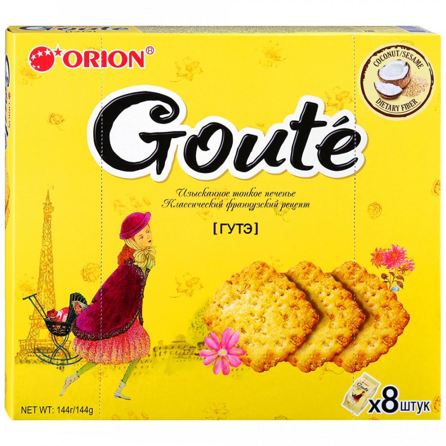 Печенье Orion Goute затяжное 144 гр., картон