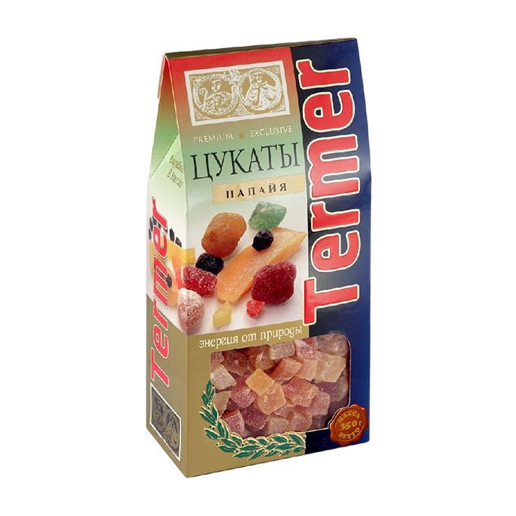 Цукаты Termer папайя 350 гр., картон