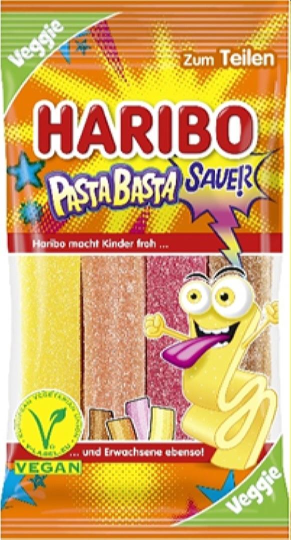 Мармелад Haribo Паста Баста кислые 160 гр., флоу-пак