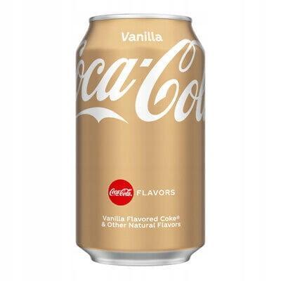 Напиток газированный Coca-Cola Vanilla Германия 330 мл., ж/б