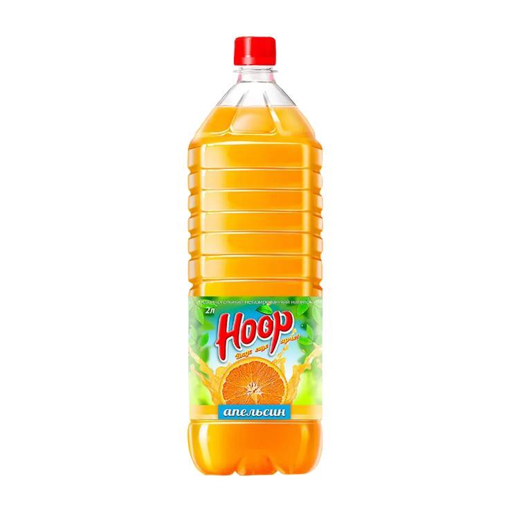 Напиток сокосодержащий Hoop апельсин 2 л., ПЭТ