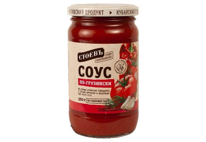 Соус Стоевъ по грузински, 360 гр., стекло