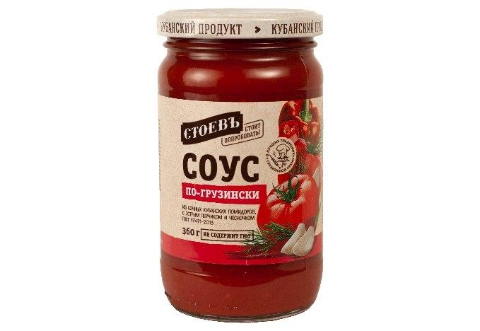 Соус Стоевъ по грузински, 360 гр., стекло