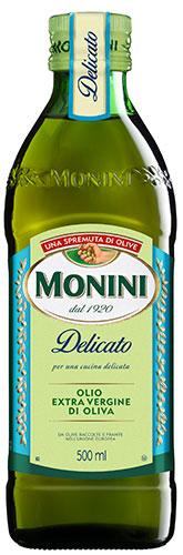 Масло Monini оливковое Delicato E.V., 500 мл., стекло