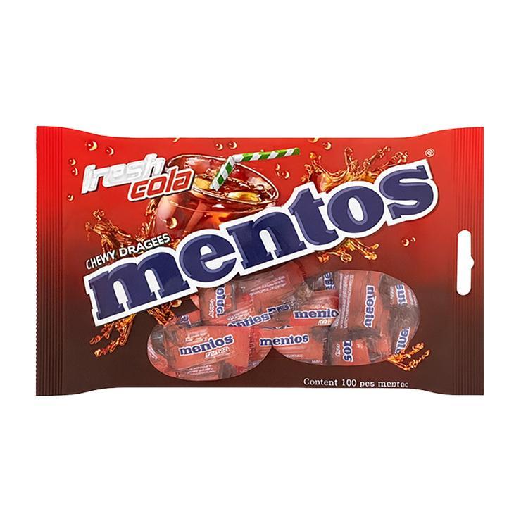 Драже Mentos Fresh Cola 270 гр., флоу-пак