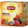 Чай Lipton Forest Fruit черный 20 пирамидок, 36 гр., картон