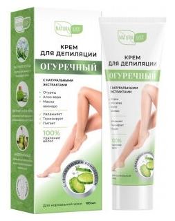 Крем АртКолор для депиляции огуречный, 100 мл., картон