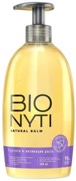 Бальзам Bionyti для волос, Густота и активация роста, 300 мл., пластиковый флакон с дозатором