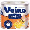 Туалетная бумага Veiro Comfort белая двухслойная 4 шт.