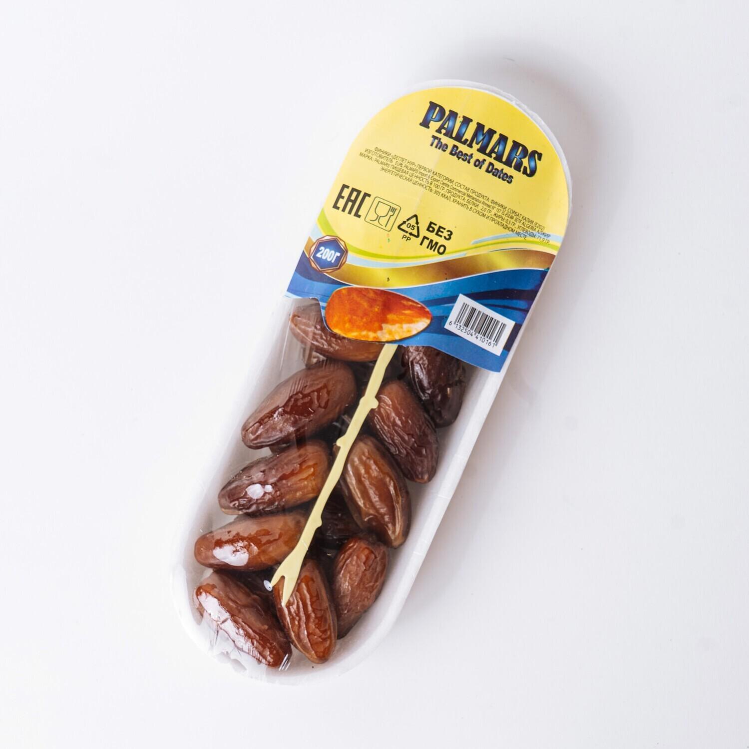 Финики NaturFoods PALMARS 200 гр., лоток