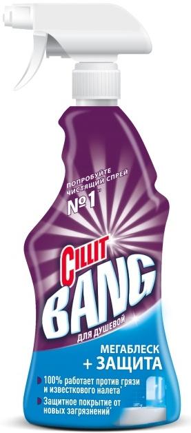 Чистящее средство Cillit Bang Мегаблеск + Защита 450 мл., флакон