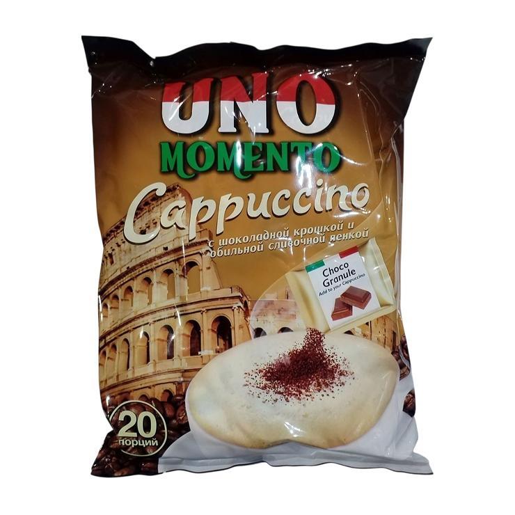 Кофе растворимый Tora Bika капучино с шоколадной крошкой 25,5 гр., флоу-пак