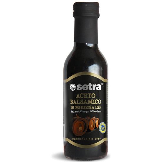 Уксус бальзамический Setra Aceto Balsamico di Modena 6% 250 мл., стекло