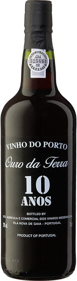 Портвейн красный Порто Ору да Терра 10 лет 20%  Португалия, 750 мл., стекло
