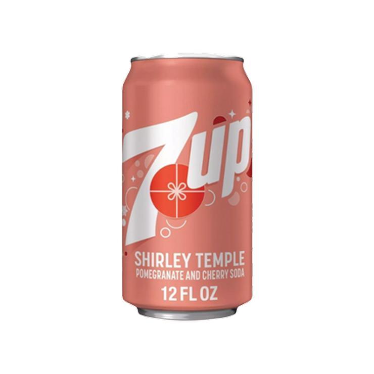 Напиток газированный 7UP SHIRLEY TEMPLE США 355 мл., ж/б