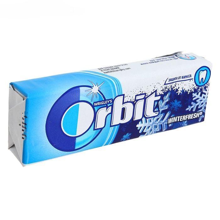 Жевательная резинка Orbit wrigley's15 гр., пластиковая упаковка