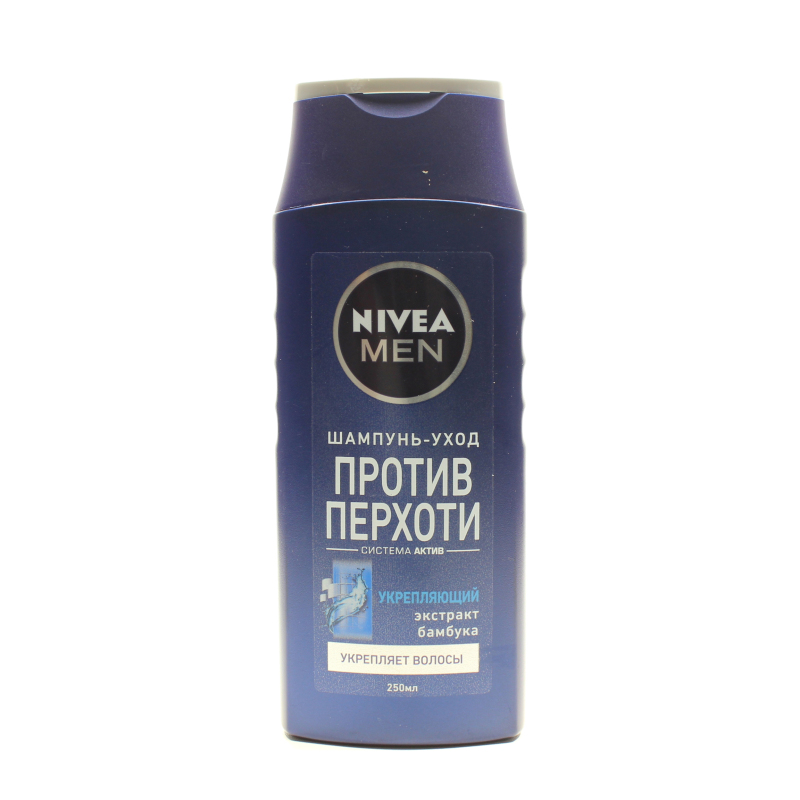 Шампунь-уход против перхоти Nivea Укрепляющий, 250 мл., ПЭТ