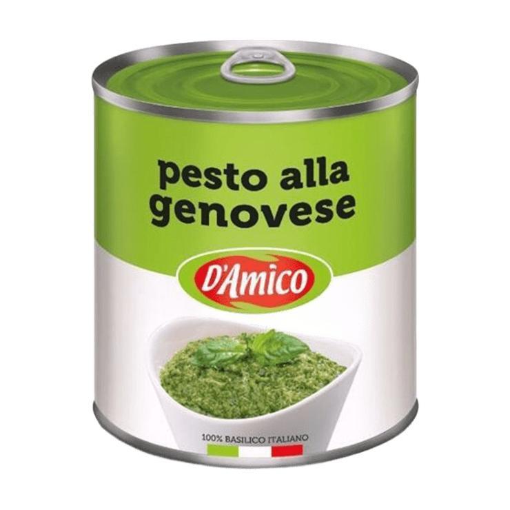 Соус D'Amico песто Alla Genovese на основе подсолнечного масла 800 гр., ж/б