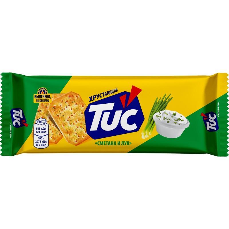 Крекер Tuc со сметаной и луком 100 гр., флоу-пак