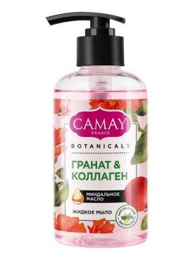 Мыло жидкое Camay Botanicals с ароматом цветов граната, 280 мл., пластиковый флакон с дозатором