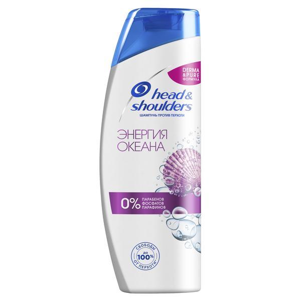 Шампунь Head&Shoulders Энергия океана против перхоти с морскими минералами, 400 мл., флакон