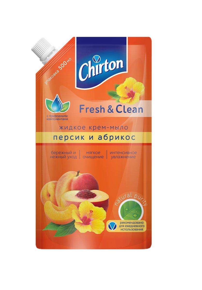 Крем-мыло Chirton Персик и абрикос Жидкое