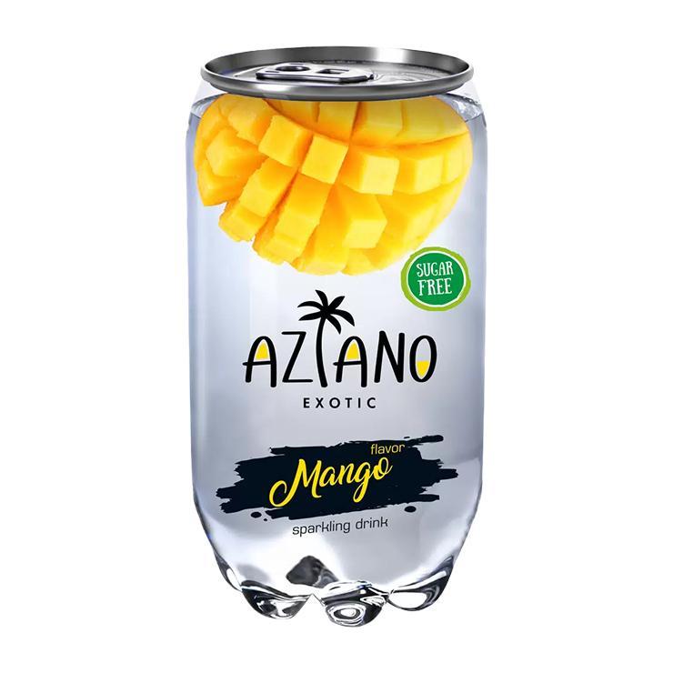 Напиток газированный Aziano манго 350 мл., ПЭТ