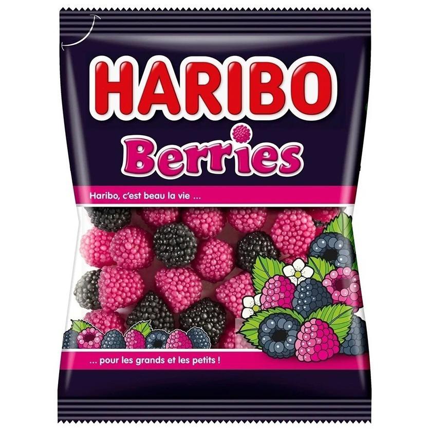 Мармелад жевательный Haribo Berries ягоды 80 гр., флоу-пак