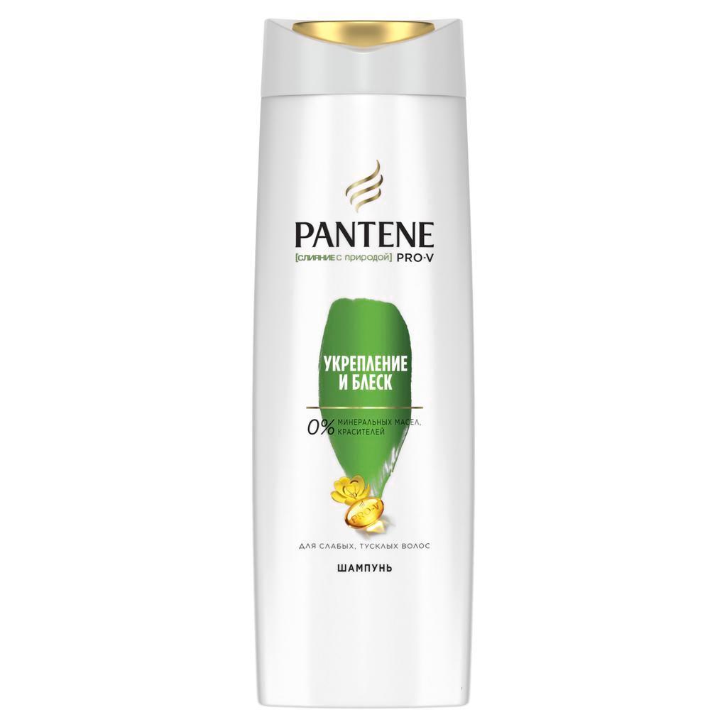 Шампунь Pantene Pro v Слияние с природой блеск для сухих волос