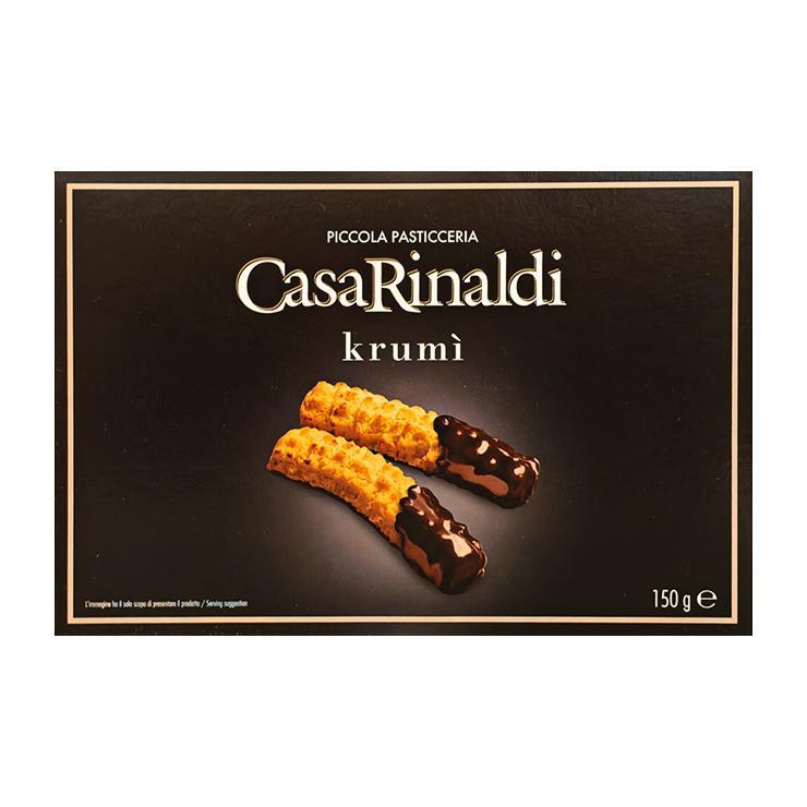 Печенье Casa Rinaldi Круми шоколадная глазурь 150 гр., картон