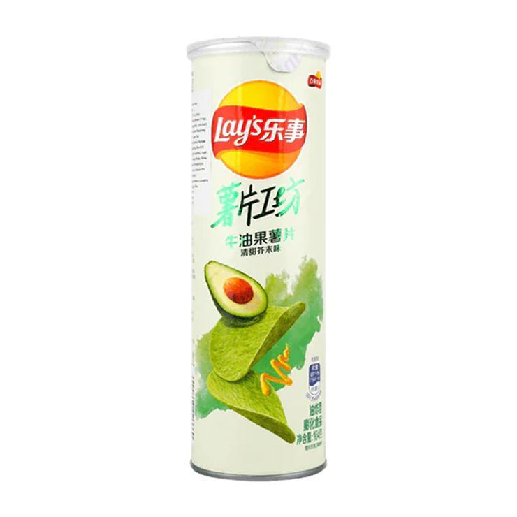 Чипсы Lay's Stax Avocado & Sweet Mustard 90 гр., туба