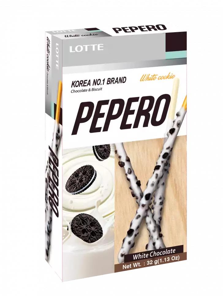 Соломка Pepero белое печенье, Lotte, 55 гр., картон