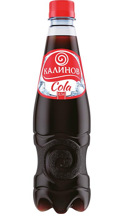 Лимонад Калинов Родник Cola сильногазированный 500 мл., ПЭТ