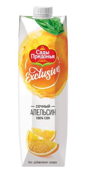 Нектар Сады Придонья апельсин 970 мл., тетра-пак